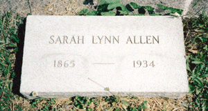 Sarah-Lynn-Allen-Grave-resa