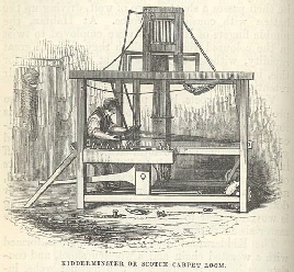 Kidderminster or Scotch Carpet Loom 1846